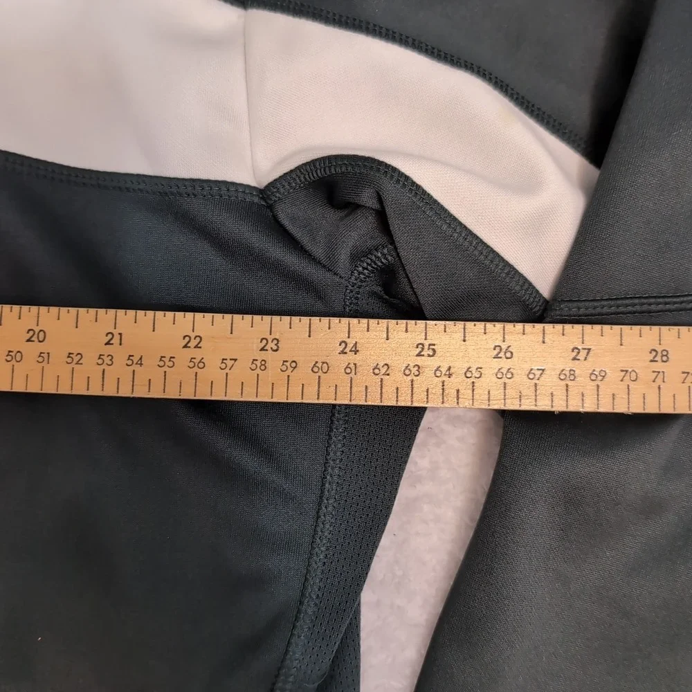 Nike Dri-FIT Dark Green and White Windbreaker Jacket